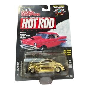 Racing Champions Hot Rod Magazine Thom Taylor 37 Ford Coupe SG 2 Gold Chase